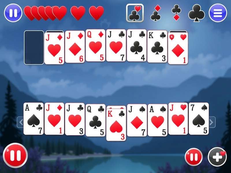 Golf Solitaire गेमप्ले