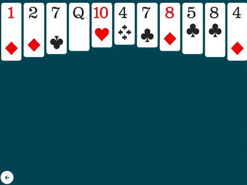 A close-up of a Crescent Solitaire game in progress on a wooden table