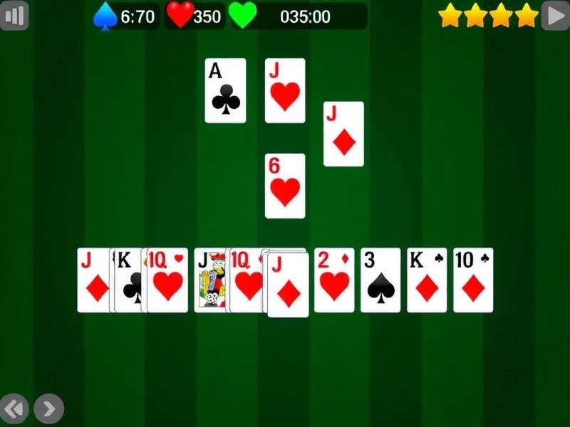 Solitaire Games Gratuit – Free solitaire card game setup for Indian players