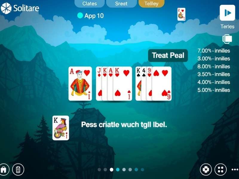 World Solitaire – a vibrant tableau of cards spread across a green baize, symbolizing global solitaire culture in India and beyond.