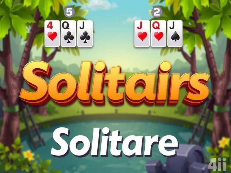 Solitaires Future — A digital illustration showing a classic solitaire card layout merged with futuristic Indian tech motifs