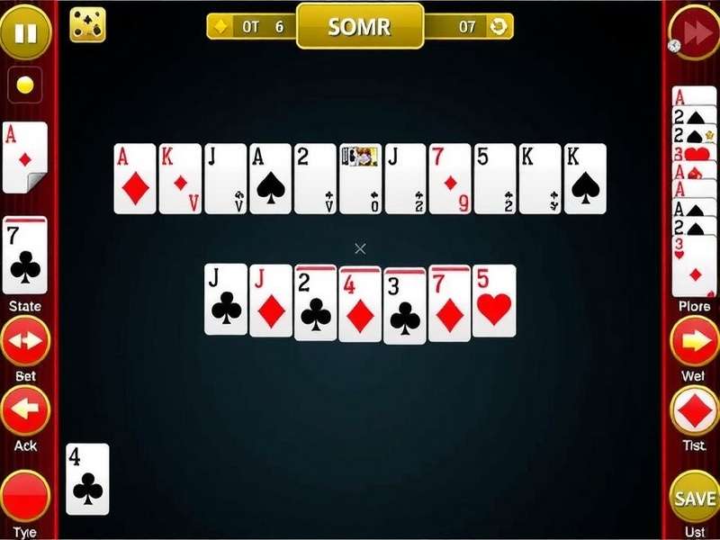 Solitaire Asmr card layout with soft lighting and peaceful vibe — perfect for relaxation and focus
