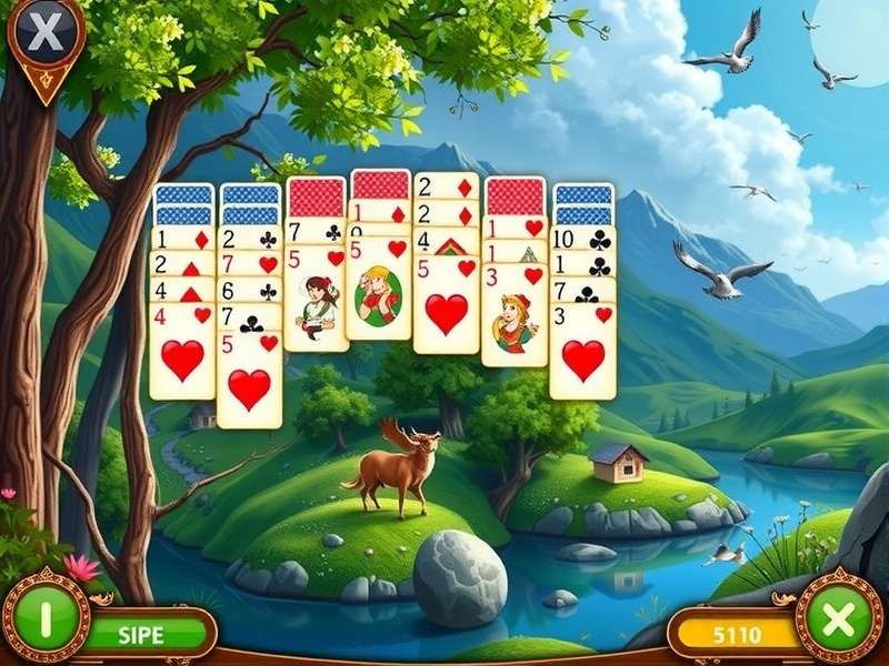 Solitaire Free Online — Classic Klondike Solitaire gameplay on desktop and mobile devices